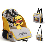 Pequeño Comensal: Sillita de Comer Portátil y Mochila de Viaje